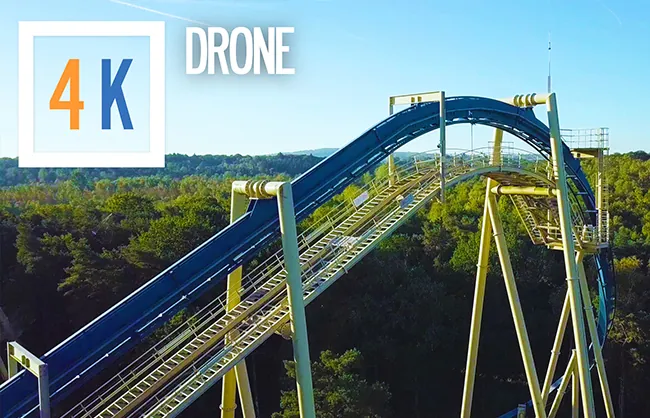Oziris - From the sky - Parc Astérix